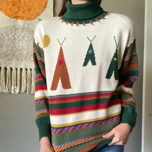 Vintage Turtle Neck Sweater